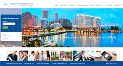 Desktop Screenshot of ifbbank.com